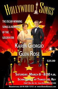 Karen Giorgio Cabaret Poster