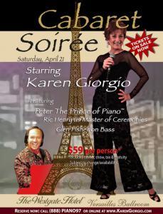 Karen Giorgio in Cabaret Soirée