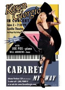 Karen Giorgio in Cabaret My Way